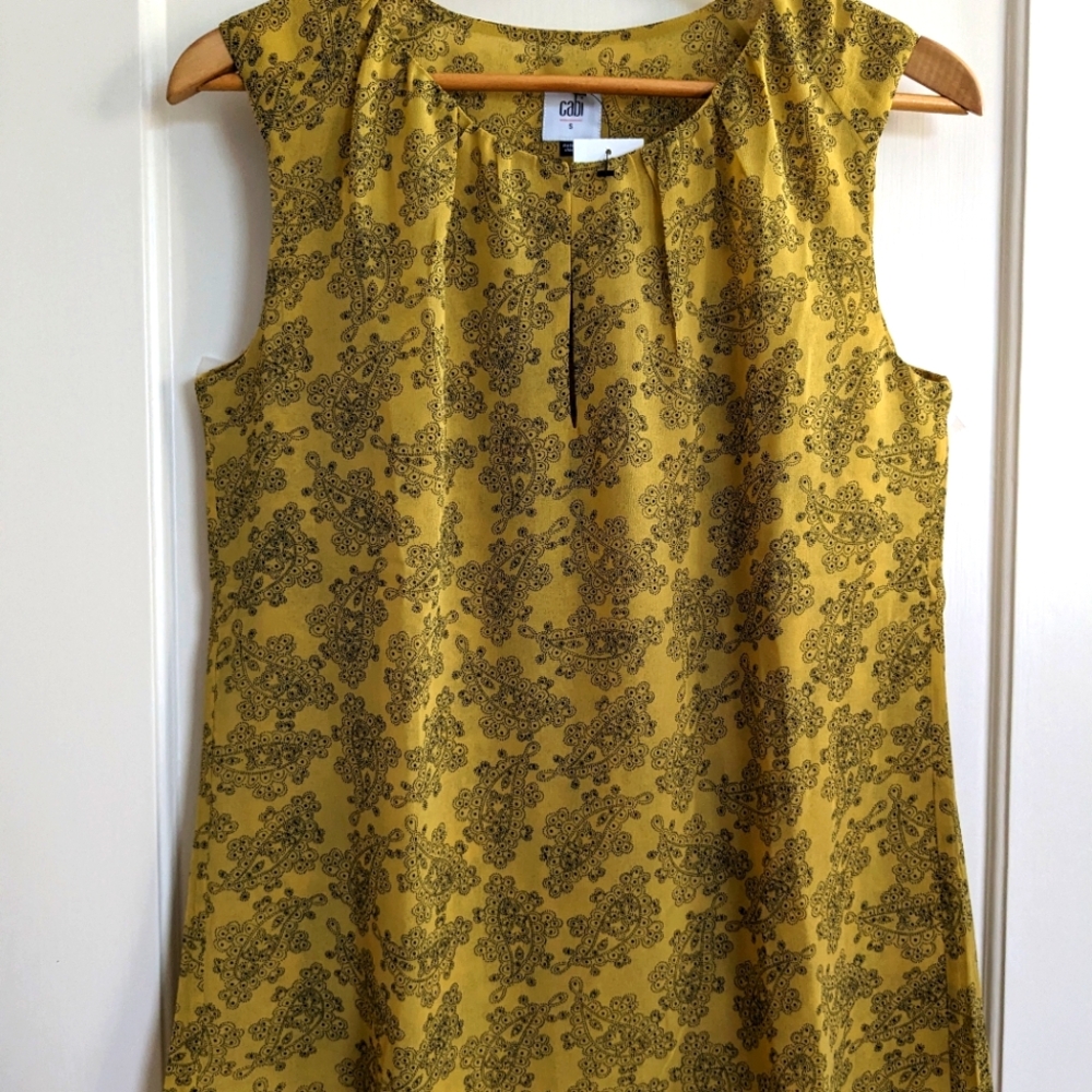 NWT Cabi paisley blouse size small 3617 fall 2018